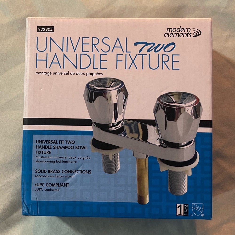 The modern Elements Universal Two Handle Fixture
